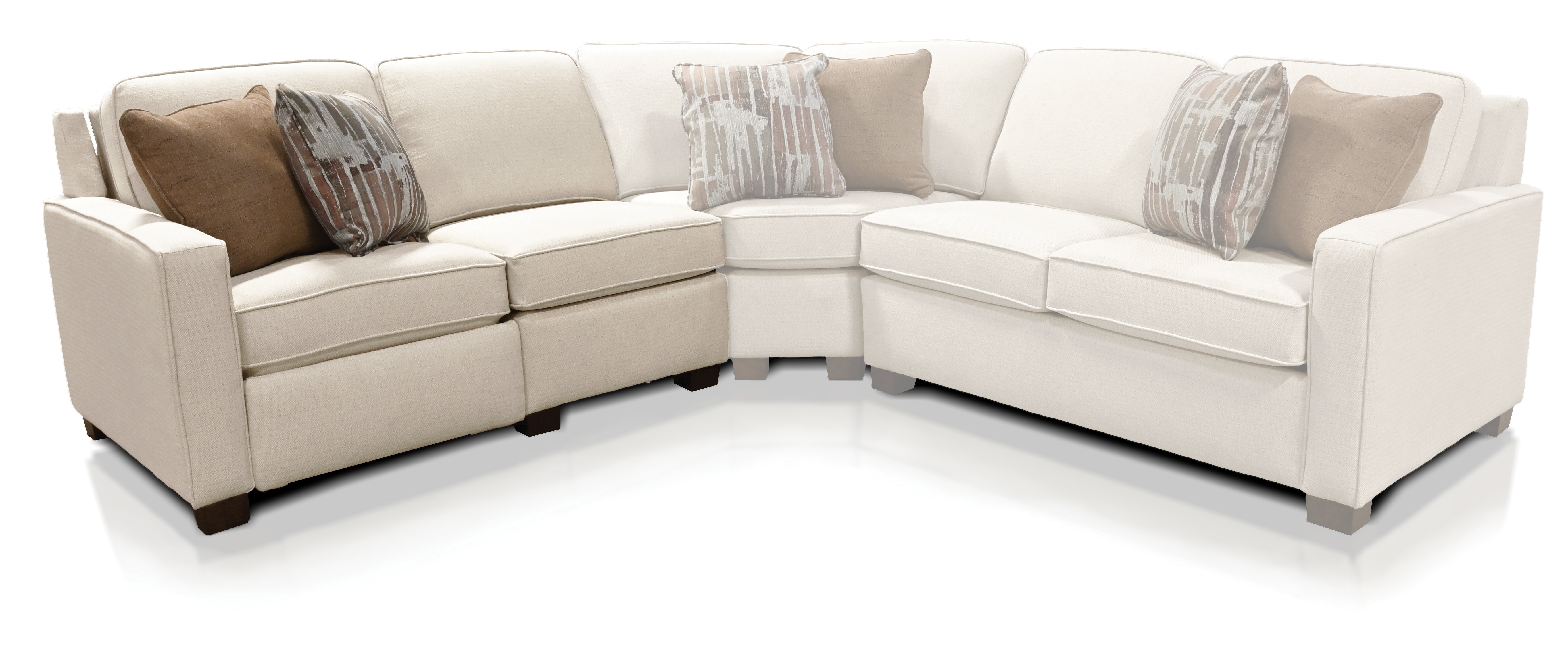 England Living Room Nola Left Arm Facing Reclining Loveseat with